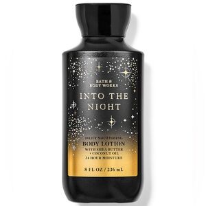 Bath & Body Works Into The Night Body Lotion - Black & Gold vitamin E brand new